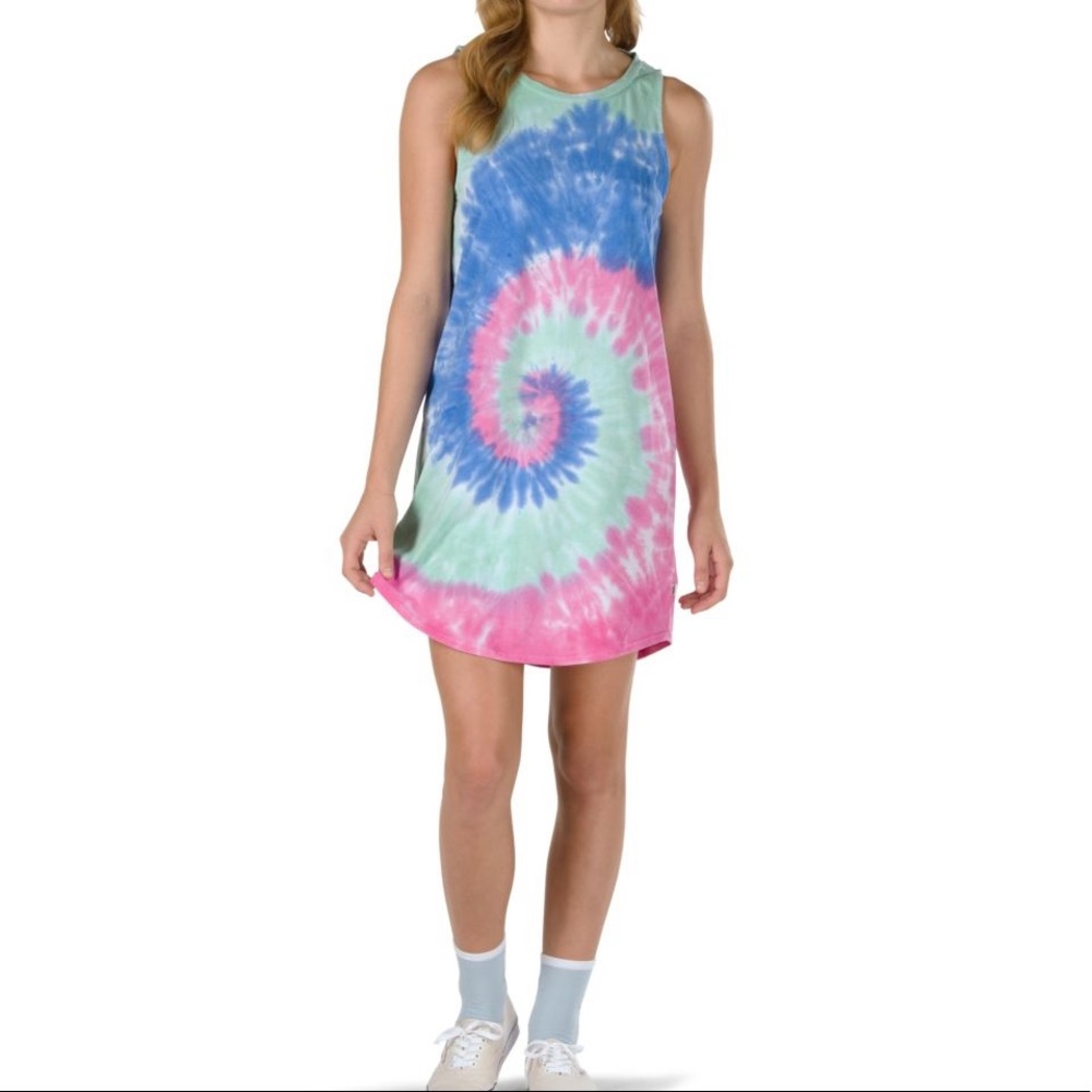 NWT! Vans Dye Job Tie Dye Dress
